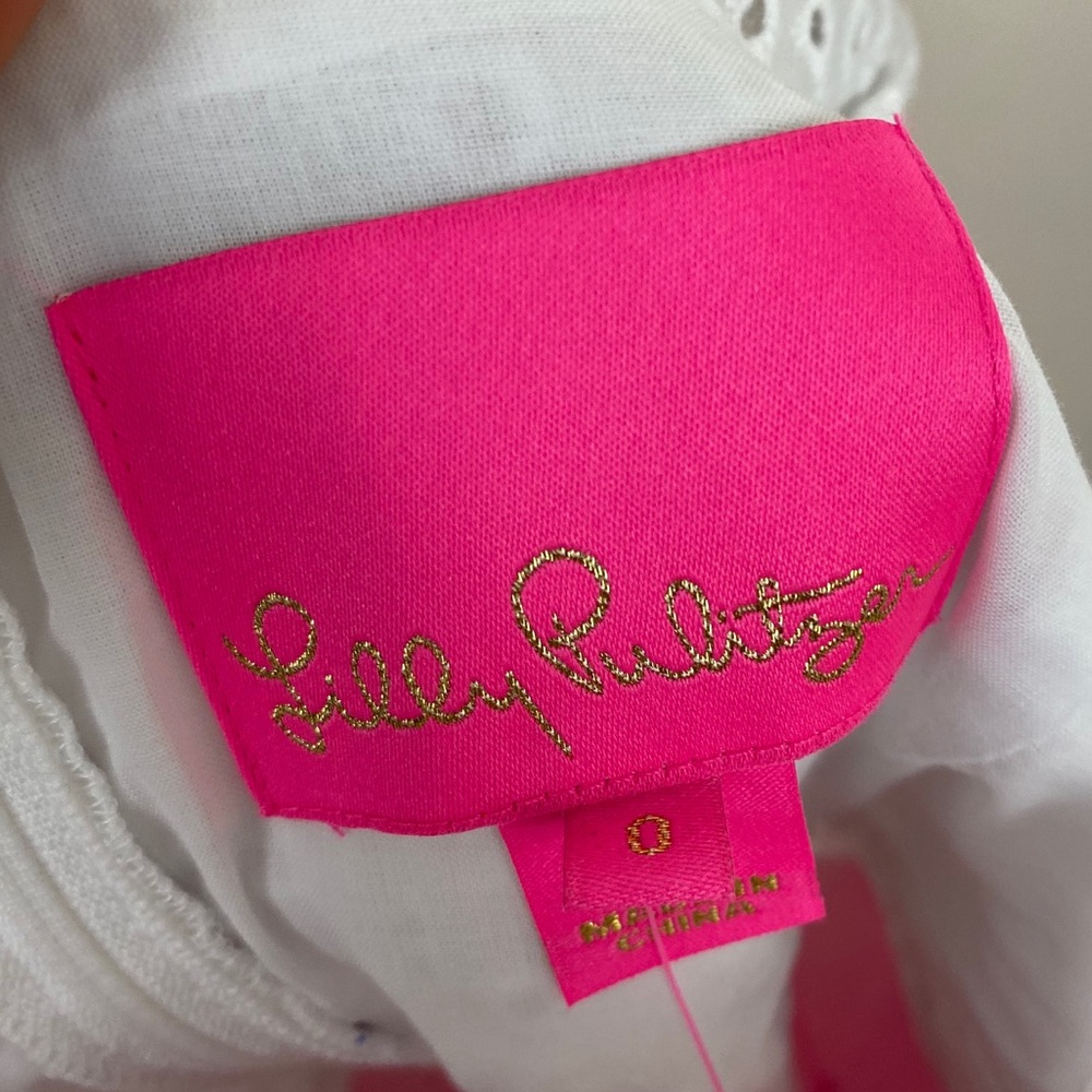 Lilly Pulitzer Alivia Crochet Seersucker Dress - Picture 9 of 10